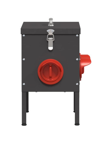 Feeder per pollo Nero 41,5 x 20,5 x 33 cm