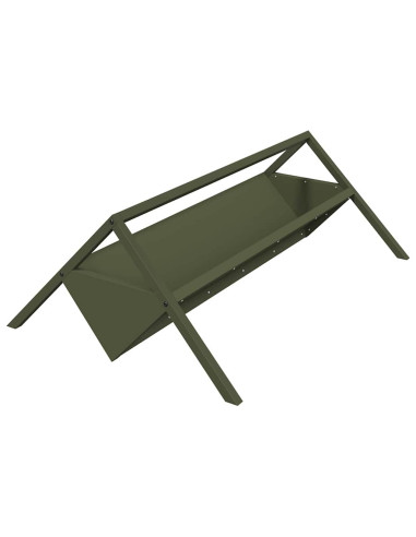 Abbeveratoio per bestiame Verde oliva 111 x 76 x 38 cm
