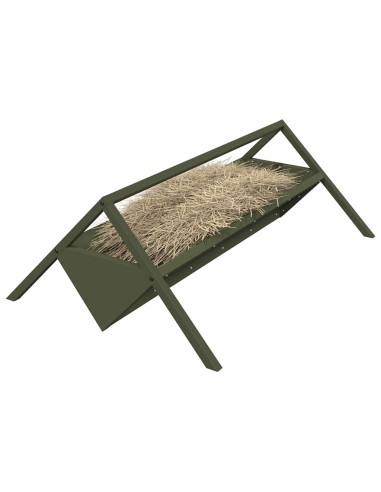 Abbeveratoio per bestiame Verde oliva 111 x 76 x 38 cm