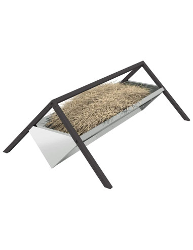 Abbeveratoio per bestiame Argento 111 x 76 x 38 cm