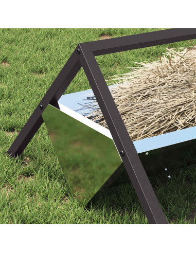 Abbeveratoio per bestiame Argento 111 x 76 x 38 cm