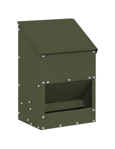 Feeder per pollo Verde oliva 21 x 16 x 33 cm 2