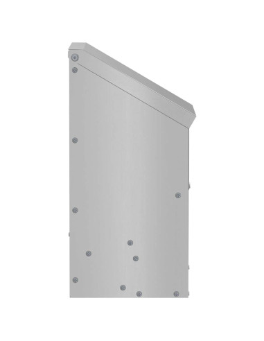 Feeder per pollo Argento 21 x 16 x 33 cm Acciaio zincato