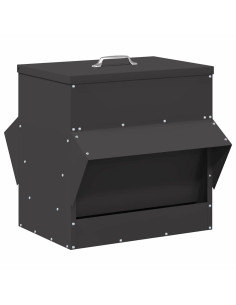 Feeder per pollo Nero 40,5 x 45 x 41 cm 2