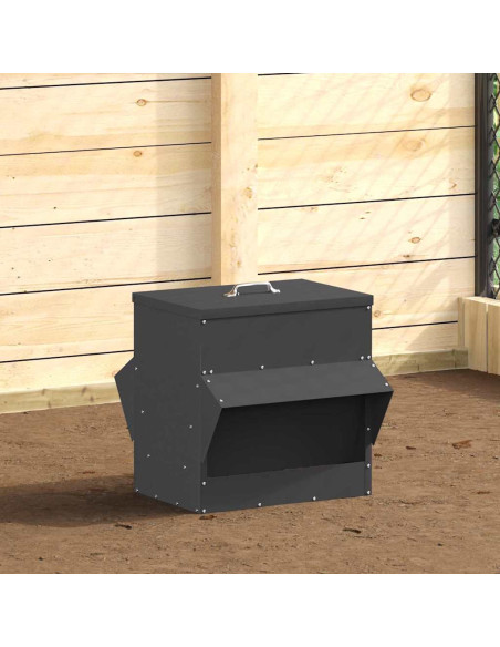 Feeder per pollo Nero 40,5 x 45 x 41 cm