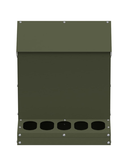 Feeder per pollo Verde oliva 30 x 30 x 39 cm
