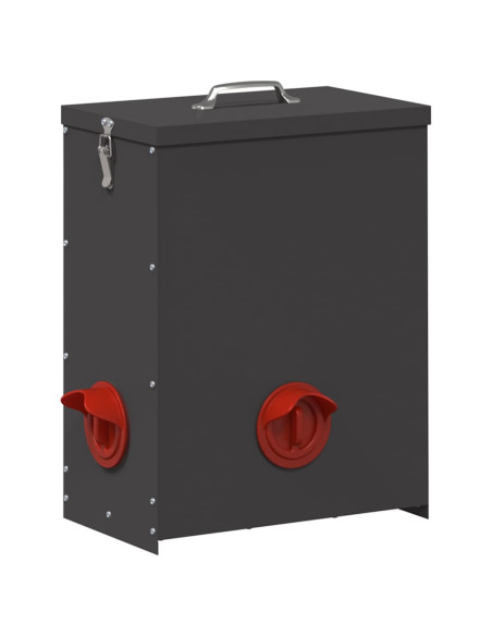 Feeder per pollo Nero 32,5 x 20,5 x 43 cm