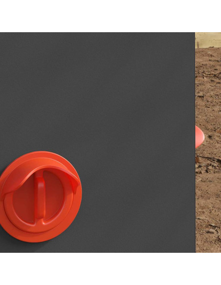 Feeder per pollo Nero 32,5 x 20,5 x 43 cm