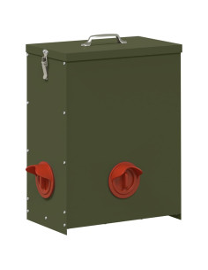 Feeder per pollo Verde oliva 32,5 x 20,5 x 43 cm 2