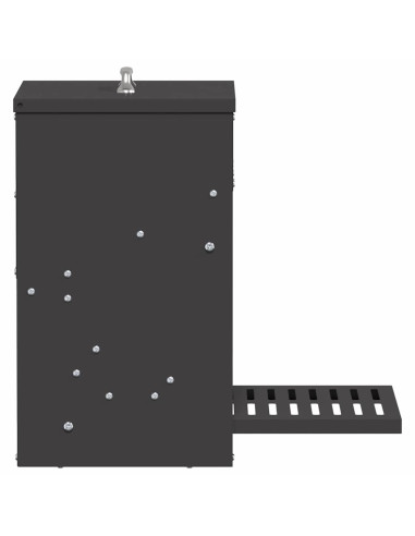 Mangiatore a Pedale per Pollo Nero 33 x 42 x 40 cm