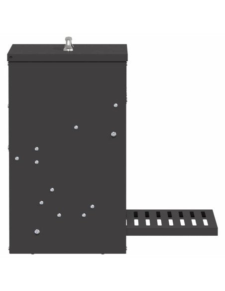 Mangiatore a Pedale per Pollo Nero 33 x 42 x 40 cm