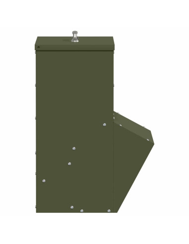 Feeder per pollo Verde oliva 20 x 25 x 35 cm