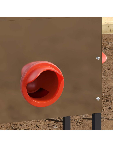 Feeder per pollo 2 pcs Argento 41,5 x 20,5 x 33 cm