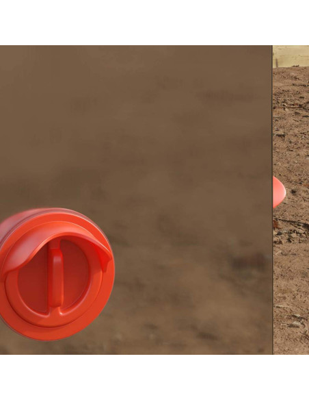 Feeder per pollo 2 pcs Argento 32,5 x 20,5 x 43 cm