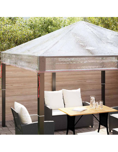 Sostituzione Copertura Gazebo Trasparente 300 x 300 x 26 cm PVC