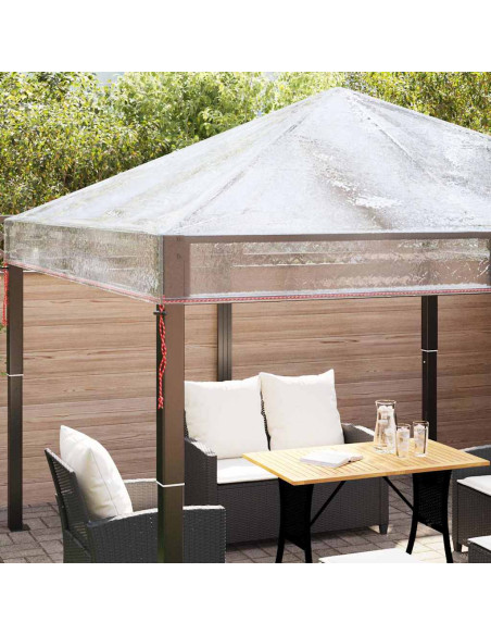 Sostituzione Copertura Gazebo Trasparente 300 x 300 x 26 cm PVC
