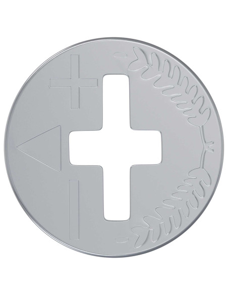 Dadi con bloccaggio a cam 8372 pcs Argento Acciaio