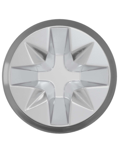 Vite per Blocco a Camma 2 pcs Argento e Nero M6 x 40 mm