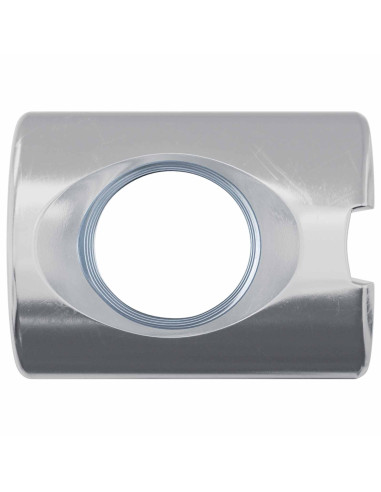 Dadi a tamburo 2 pcs Argento M6 x 13 mm Metallo