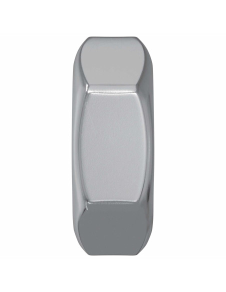 Dadi esagonali 2 pcs Argento m8 Ferro