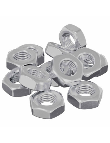 Dadi esagonali 3600 pcs Argento Ferro