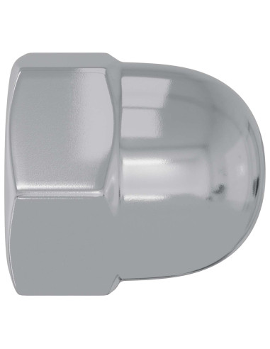 Nuts a Ghianda 2 pcs Argento 12,8 x 12,8 x 6,5 cm Acciaio