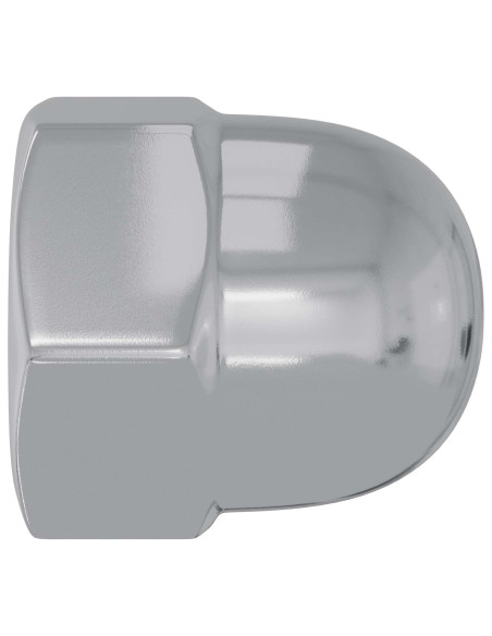 Nuts a Ghianda 12 pcs Argento 12,8 x 12,8 x 6,5 cm Ferro