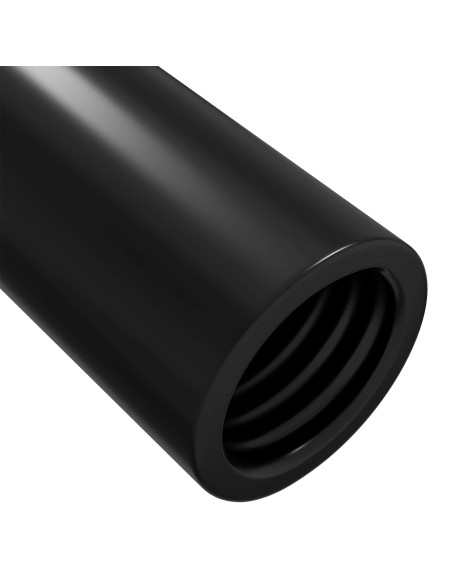 Dadi a Manica 12 pcs Nero M4 x 14,5 mm Ferro