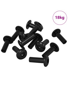 Dadi a Manica 8451 pcs Nero Ferro 2