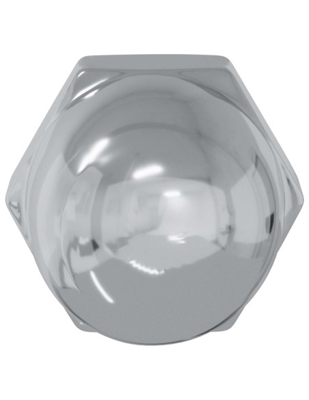 Dado 2 pcs Argento M6 x 10 mm Ferro