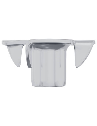 T-nut con punte 2 pcs Argento M6 mm Acciaio