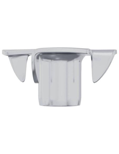 T-nut con punte 2 pcs Argento M6 mm Acciaio