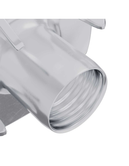 T-nut con punte 2 pcs Argento M6 mm Acciaio