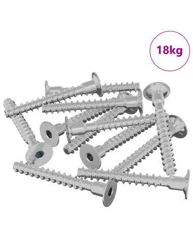 Vite 5143 pcs Zincato 5 x 40 mm Ferro