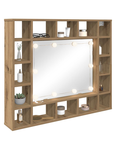 Luci per Specchio 2 pcs Bianco 4.5 x 4.5 x 4.8 cm Plastica