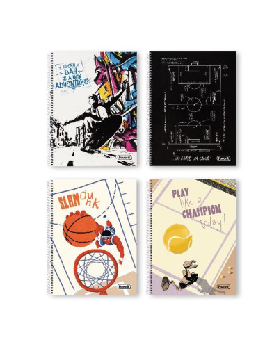 CF5 MAXI SPIRAL. A4 SPORT 1R ASS.