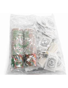 Poppy Kit Accessori 50pz Bicch.+Bus.Zucc+Palette