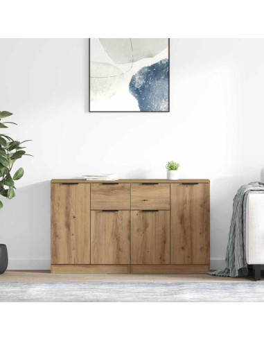 Sideboards 2 pcs Rovere artigianale 60 x 30 x 70 cm