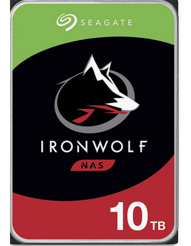 Seagate IronWolf ST10000VN000 disco rigido interno 10 TB 7200 Giri/min 256 MB 3.5" Serial ATA III