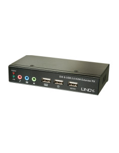 Lindy 39377 switch per keyboard-video-mouse (kvm) Nero