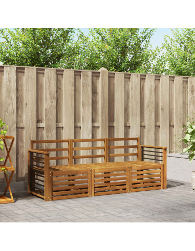 Set divani Legno di Acacia Massello