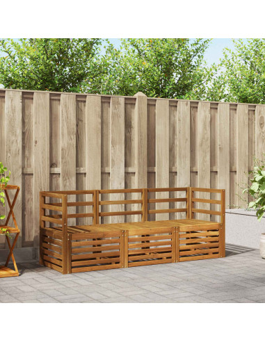 Set divani Legno di Acacia Massello