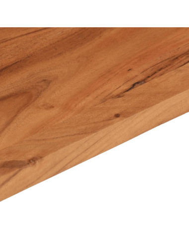 Piano Tavolo 90x20x3,8 cm Rettangolare Legno Massello Acacia