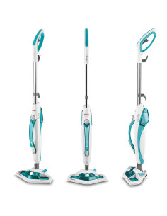 Polti Vaporetto SV450_Double Scopa a vapore 0,3 L 1500 W Turchese, Bianco 2