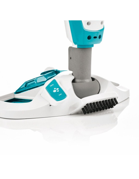 Polti Vaporetto SV450_Double Scopa a vapore 0,3 L 1500 W Turchese, Bianco