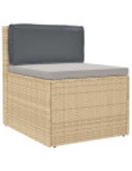 Cuscino Antracite 80 x 40 x 12 cm Tessuto Oxford