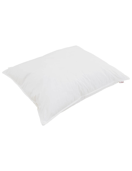 Piumone con cuscino 2 pcs Bianco Microfibra