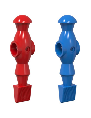 Giocatori del Tavolo da Calcio 22 pcs Blu e Rosso