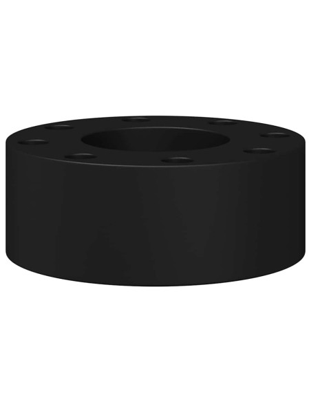 Paracolpi per Tavolo da Calcio 16 pcs Nero 2,7 x 2,7 x 1,3 cm