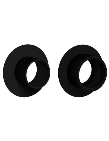 Fermini per Tavolo da Calcio 10 pcs Bianco 3 x 3 x 2 cm HIPS